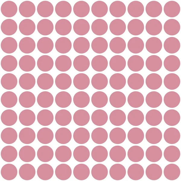 Naadloos Patroon Met Roze Stippen Een Witte Achtergrond — Stockfoto