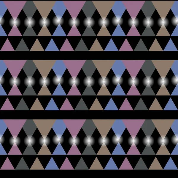 Triangle pattern. Seamless pattern background from a variety of multicolored triangles.