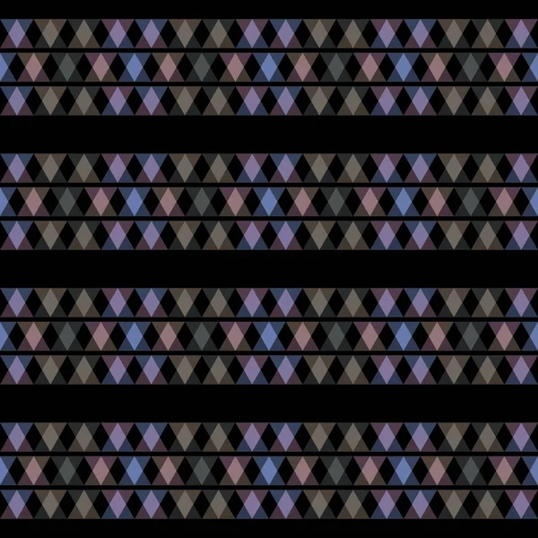 三角形だ 様々な色の三角形からのシームレスなパターンの背景 — ストック写真