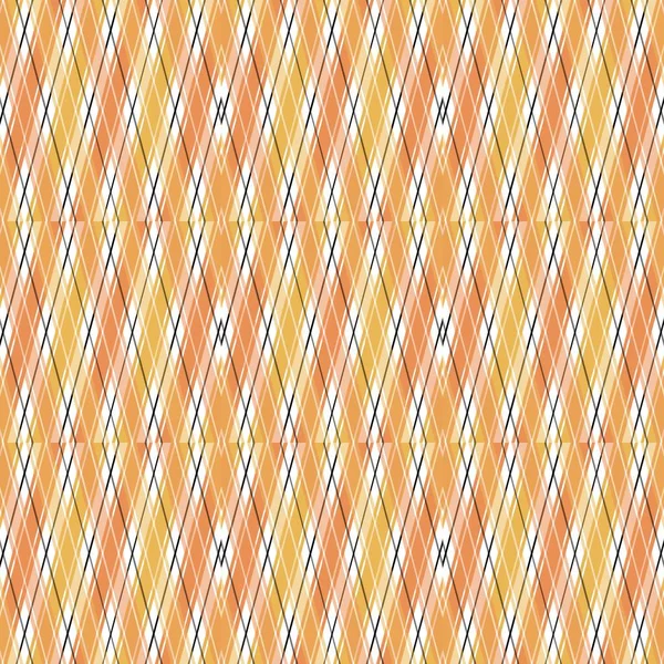 Płynny Wzór Tartanu Pomarańczowym Wzorze Kraty Tło — Zdjęcie stockowe
