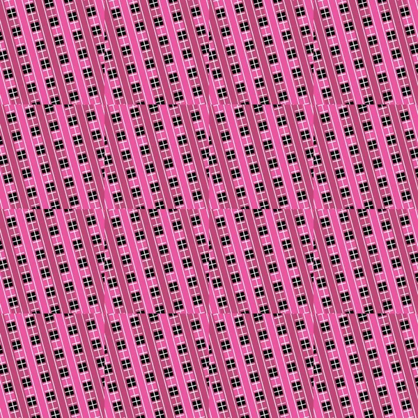 Seamless Plaid Pattern Rhombus Pastel Pink White Colors — Stock Photo, Image