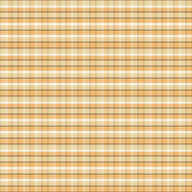 Pembe ekose arka plan. Ekose kumaş, masa örtüsü, kıyafet, gömlek, elbise, kağıt, yatak örtüsü, yorgan ve diğer tekstil ürünleri için kumaş. Vektör illüstrasyonu