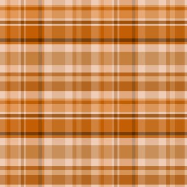 Moda tekstil ve grafikleri için uygun turuncu Ombre ekose desenli kusursuz desen