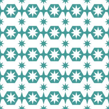 geometrik şekilli kusursuz desen