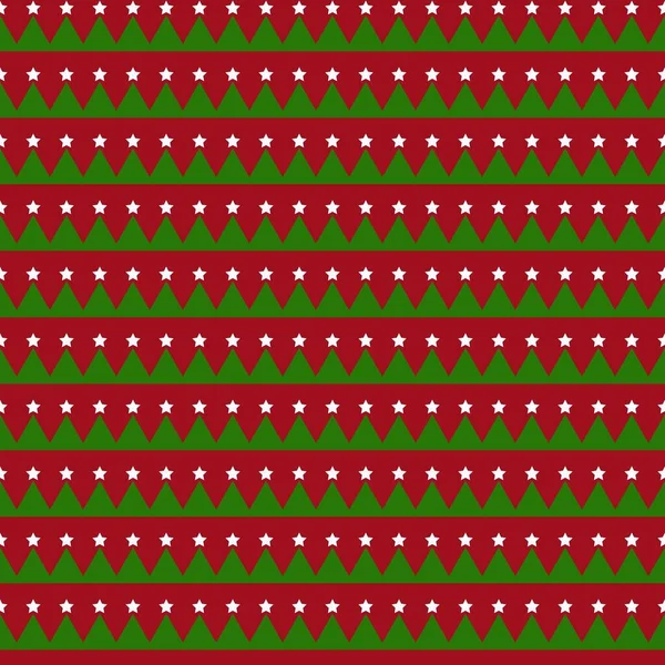 Kerstbomen Patroon Zwart Witte Kleur Set Achtergrond Voor Stof Textiel — Stockfoto