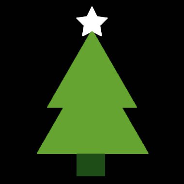 Noel ağacı resmi. beyaz arkaplan, tasarımınız için Vektör illüstrasyonu, Tatil sezonu Aralık.