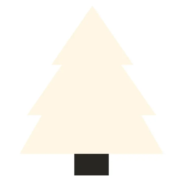 Рождественская Икона Плоская Белый Фон Векторная Иллюстрация Вашего Дизайна Праздничный — стоковое фото