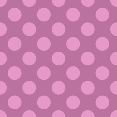 Beyaz arka planda pembe benekli pürüzsüz desen