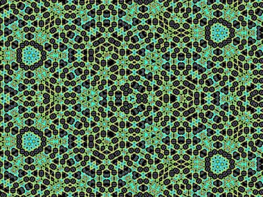 Soyut renkli geometrik seamless modeli simetrik kaleydoskop moda, Tasarım.