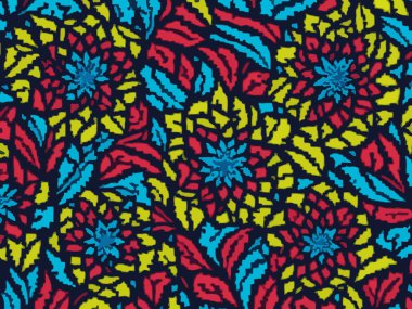 Tuhaf Çiçeksel Vektör Sanatsal Çizim Çizimi. Çiçekleri, geometrik şekilleri ve vahşi çiçekleri tasvir eden vektör çizimleri. çiçek vektör çizimleri geometrik şekiller vahşi çiçekler karmaşık detaylar çağdaş yaratıcı olanaklar.