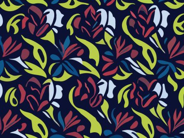 Doğadan esinlenilmiş Soyut Vektör Tasarımı