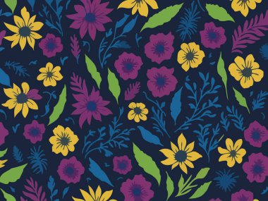 Doğadan esinlenilmiş Soyut Vektör Tasarımı