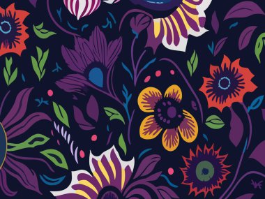 Doğadan esinlenilmiş Soyut Vektör Tasarımı