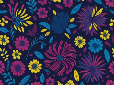 Doğadan esinlenilmiş Soyut Vektör Tasarımı