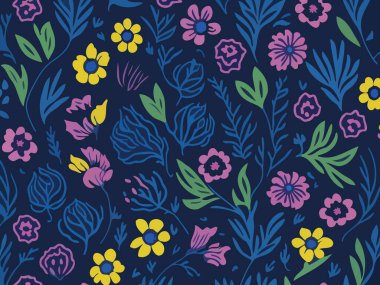 Doğadan esinlenilmiş Soyut Vektör Tasarımı