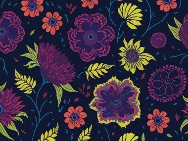 Doğadan esinlenilmiş Soyut Vektör Tasarımı