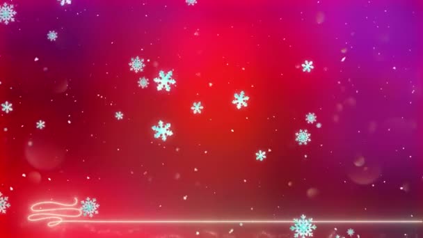 Christmas Tree New Year Animation Resolution — Stock Video