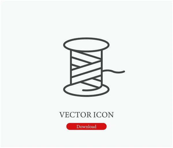 Fonalvektor Ikon Symbol Line Art Style Design Presentation Website Mobile — Stock Vector