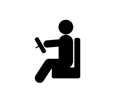 Adam sürücü vektör simgesi. Düzenlenebilir felç. Satır Sanat Biçimi Tasarım, Sunum, Web Sitesi veya Uygulama Elementleri Sembolü. Piksel vektör grafikleri - Vektör