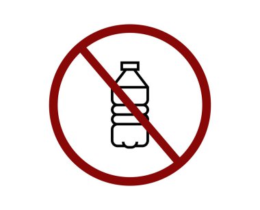 Su şişesi vektör simgesi yok. Çizgi Sanat Tasarım, Sunum, Web Sitesi veya Mobil Uygulamalar, Logo için Sembol. Piksel vektör grafikleri - Vektör