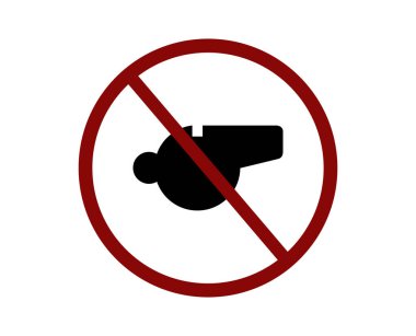 Düdük vektör simgesi yok. Çizgi Sanat Tasarım, Sunum, Web Sitesi veya Mobil Uygulamalar, Logo için Sembol. Piksel vektör grafikleri - Vektör