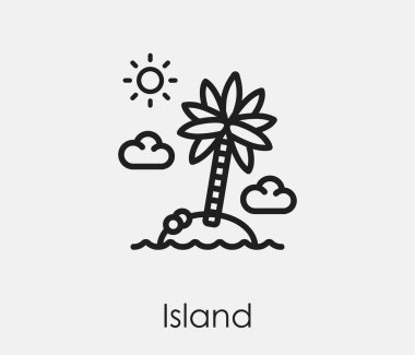 Ada vektör simgesi. Satır Sanat Biçimi Tasarım, Sunum, Web Sitesi veya Uygulama Elementleri Sembolü. Kral sembolü çizimi. Piksel vektör grafikleri. 