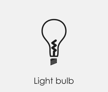 Ampul vektör simgesi. Satır Sanat Biçimi Tasarım, Sunum, Web Sitesi veya Uygulama Elementleri Sembolü. Kral sembolü çizimi. Piksel vektör grafikleri. 