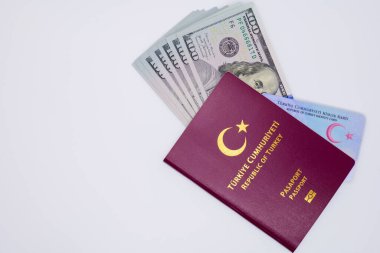 Pasaport ve kimlik kartı cumhuriyetinde beyaz dolarla birlikte