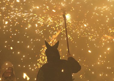 Dünyanın en güzel manzarasının olduğu şehirde ateş festivali.