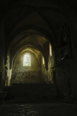 Kudüs, İsrail 'deki eski taş kilise.