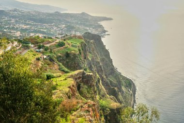 Madeira adasının manzarası