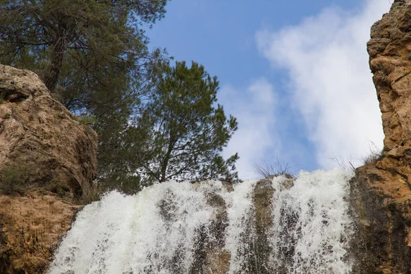 Ponto Partida Cachoeira Sal Alcoy Espanha — Fotografia de Stock