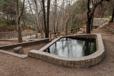 Alcoy, İspanya 'daki Font de l' Hortet del Pobre eğlence alanı