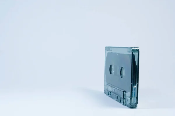 Kaseta Magnetofonowa Pudełko Białym Tle — Zdjęcie stockowe