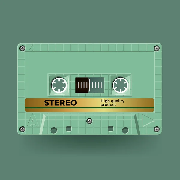 Cassette Musique Styl Classique — Image vectorielle