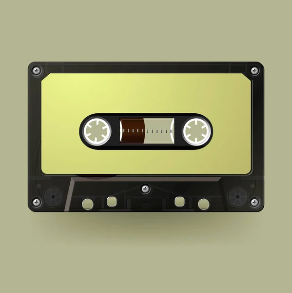 Cassette Tape Vintage Stijl — Stockvector