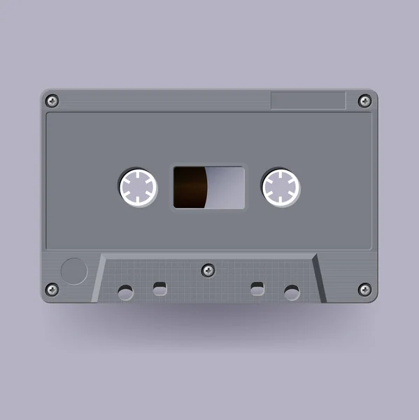 Cassette Tape Vintage Style — Stock Vector
