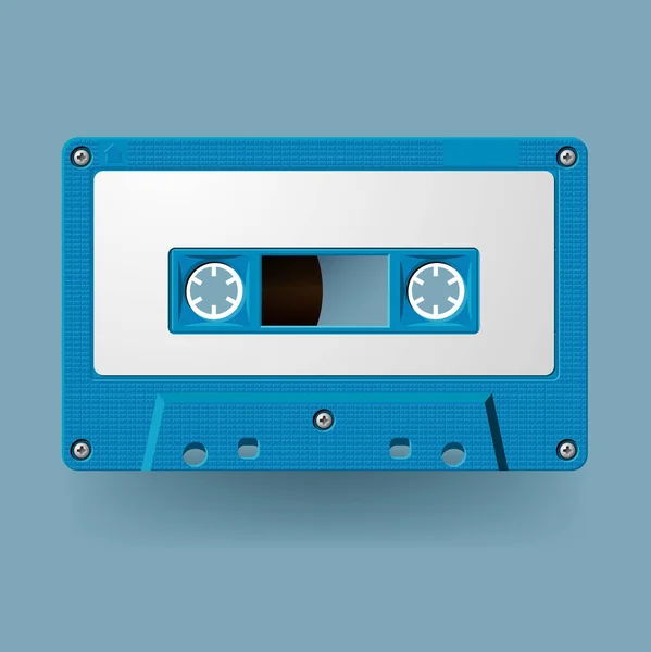 Cassette Tape Vintage Stijl — Stockvector