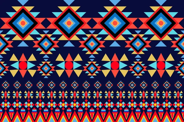 Floral Cross Stitch Embroidery seamless pattern on background. Design for fashion texture,fabric,clothing,wrapping,print geometric ethnic oriental seamless pattern traditional.Aztec style abstract.