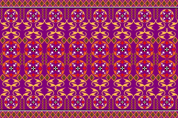 Abstraktes Geometrisches Muster Für Hintergrund Stoff Wrap Kleidungsstück Teppich Tapete — Stockvektor