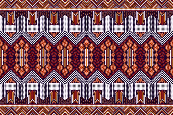 几何织物设计 多边形 三角形 印度人 土耳其式织物图案 垫子盖 床上用品 — 图库矢量图片