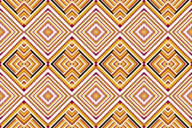 Aztek kabilesi geometrik vektör arkaplanı siyah sarı, beyaz, pürüzsüz çizgili desenli. Geleneksel etnik tarz süsleme. Tekstil, kumaş, giysi, perde, halı, süs, ambalaj için tasarım.