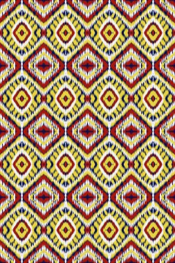 Kilit desensiz geometrik şekiller, zigzag desenleri, baskılı tekstil, kumaş ve halılar için örgü örmeyi taklit eder.