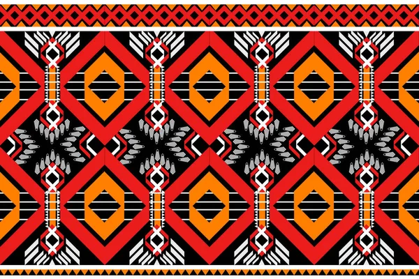 Meksika desenli etnik tasarım geometrik şekiller üçgen renk damlası siyah sarı turuncu beyaz kabile desenleri Tekstil baskı işi duvar kağıdı, halı kumaşı yastıkları için desen dizayn eder