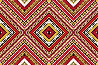 Aztek kabilesinin geometrik vektör arka planı kusursuz çizgili desen. Geleneksel etnik tarz süsleme. Tekstil, kumaş, giysi, perde, halı, süs, ambalaj için tasarım.