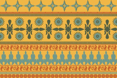 Damask Çiçek desenli Arabesk Kumaş Bandana Print.Halılar, kumaş desenleri, yastıklar, battaniyeler, atkılar, gömlekler, pantolonlar, arka planlar, duvar kağıtları için tasarım.