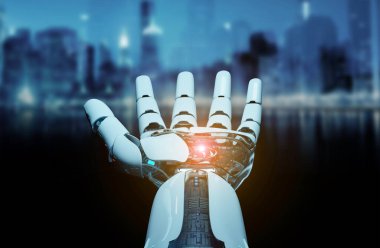 ROBO El Optik Fişeğe Dokunuyor 