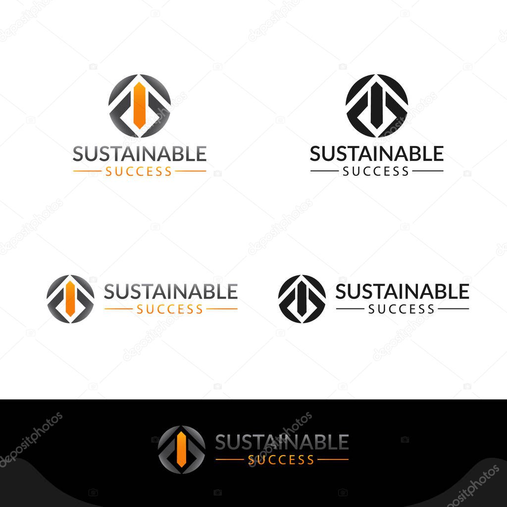Vector construction logo design template