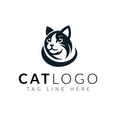 Oyuncu bir Kedi Logosu