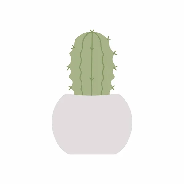 Vektor Roztomilý Kaktus Roztomilý Kaktus Dekorace Obrázek Minimální — Stock fotografie